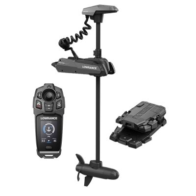 Motor de Pesca por Curricán Lowrance Recon FW 48" - Incluye Control Remoto Joystick Freesteer, Pedal Inalámbrico y Cono Frontal 